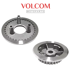 CUBO E PLATO DA EMBREAGEM PARA TITAN 160 EX 2016 A 2024 -  NXR 160 BROS EDD 2015 A 2026 - XRE 190A 2016 A 2026