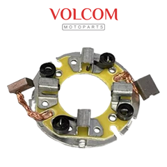 KIT SUPORTE E ESCOVA DO MOTOR DE PARTIDA PARA TITAN 125 ES 2000 A 2004 - TITAN 125 KSE 2002 A 2004