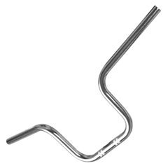 GUIDAO MODELO ORIGINAL CROMADO PARA TITAN 160 2016 A 2023 - START 160 2016 A 2013 - CARGO 160 2016 A 2023