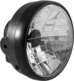 FAROL COMPLETO SEM LAMPADA ARO DE FERRO PARA TITAN 125 KS/ES 2000 A 2004 - FAN 125 KS/ES 2009 / 2013 - CARGO 125 KS/ES 2009 A 2013 