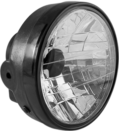 FAROL COMPLETO SEM LAMPADA  ARO INJETADO PARA TITAN 125 KS/ES 2000 A 2004  - FAN 125 KS/ES 2009 A 2013 - FAN 125 2005 A 2008