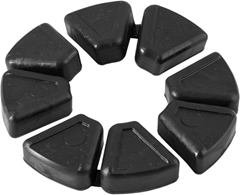 BUCHAS DA COROA COM 4 PECAS PARA BIZ 125 KS 2006 A 2013 - BIZ 100 KS 2013 A 2015 - BIZ 110I 2016 A 2024