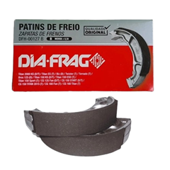 PATIM DO FREIO DIANTEIRO/TRASEIRO PARA TITAN125/150/160 NXR BROS125/150 BIZ100/125 TORNADO250 0.50