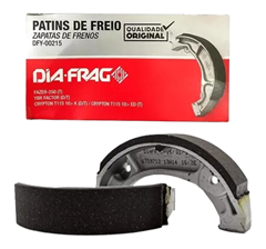 PATIM DO FREIO DIANTEIRO/ TRASEIRO PARA FACTOR125/150 FAZER150 YBR125 K/E XTZ150 CROSSER STD
