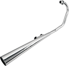 ESCAPAMENTO MODELO ORIGINAL CROMADO PARA TITAN 125 KS 2000 A 2004