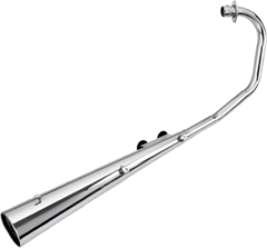 ESCAPAMENTO MODELO ORIGINAL CROMADO PARA TITAN 150 KS 2004 A 2008 - TITAN 150 ES 2004 A 2008