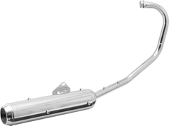 ESCAPAMENTO MODELO ORIGINAL CROMADO PARA YBR125 K/E 2000 A 2008 -  YBR125 ED 2000 A 2008