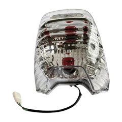 LANTERNA TRASEIRA MODELO ORIGINAL CRISTAL PARA TITAN 150 KS 2004 A 2008 -  TITAN 150 ESD 2004 A 2008 -  TITAN 150 SPORT 2005 A 2008