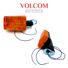 PISCA COMPLETO SEM LAMPADA PARA TODAY 125 1989 A 1994 - TITAN 125 1995 A 1999 - CARGO 125 KS 1992 A 2000 COM LENTE AMARELA