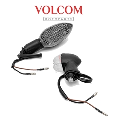 PISCA COMPLETO SEM LAMPADA PARA XTZ 125 - 2010 - 2016 TRASEIRO DIREITO CRISTAL