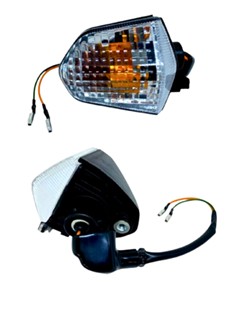 PISCA COMPLETO SEM LAMPADA PARA POP 110I 2016 - 2025 DIANTEIRO ESQUERDO CRISTAL