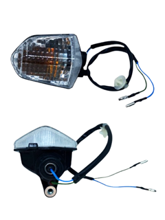 PISCA COMPLETO SEM LAMPADA PARA POP 110I 2016 - 2025 TRASEIRO DIREITO CRISTAL