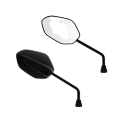 PAR DE RETROVISOR MINI PARA TITAN150 ESD/EX 2014 2015 - START160 ES 2016 A 2024 - FAN125 ESD 2014 2015