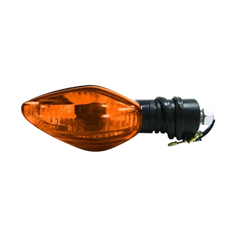 PISCA COMPLETO SEM LAMPADA PARA FAN 125 2014 - START 150 2015 - START 160 - 2016 DIANTEIRO DIREITO/TRASEIRO ESQUERDO AMARELO