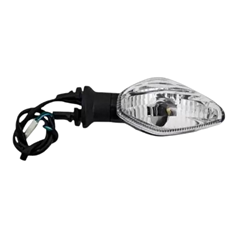 PISCA COMPLETO SEM LAMPADA PARA TITAN/FAN 150 2014 - TITAN 160 - START 160 DIANTEIRO ESQUERDO/TRASEIRO DIREITO CRISTAL