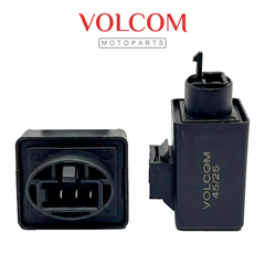  RELE DO PISCA DE LED 12V 3P PARA TITAN 150 KS 2004 A 2008 - NXR 125 BROS ES 2003 A 2005 - TWISTER250 2001 A 2008