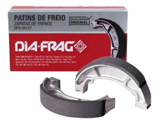 PATIM DO FREIO DIANTEIRO/TRASEIRO PARA TITAN125/150/160 NXR BROS125/150 BIZ100/125 TORNADO250 0.25