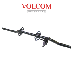ESTRIBO DIANTEIRO MACICO SEM BORRACHA PARA TITAN 125 KS 2000 A 2004 - TITAN 125 KSE 2002 A 2004 - FAN 125 2005 A 2008