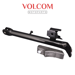 CAVALETE LATERAL COM BORRACHA PARA TITAN 150 KS/ES 2004 A 2010 - FAN 160 ESD 2016 A 2025 - FAN 125 KS/ES 2009 A 2015