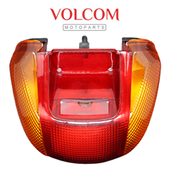 LANTERNA TRASEIRA MODELO ORIGINAL SEM LAMPADA PARA POP 100 2007 A 2011 - BIZ 100 KS 1998 A 2005 - BIZ 100+ 2002 A 2005