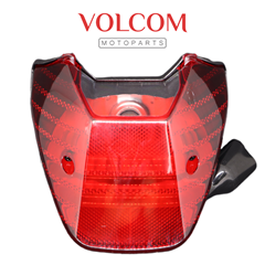 LANTERNA TRASEIRA MODELO ORIGINAL COM LAMPADA PARA FAN 125 KS 2009 A  2013 - FAN 125 ES 2009 A 2013