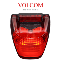 LANTERNA TRASEIRA MODELO ORIGINAL COM LAMPADA PARA TITAN 125 KS 2000 A 2004 - TITAN 125 KSE 2002 A 2004 - FAN 125 2005 A 2008