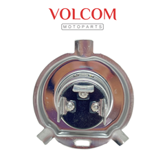 LAMPADA DO FAROL H4 PRODUZIDA COM CRISTAL DE QUARTZO 35/35W 12V AZUL EFEITO - XENON PARA TITAN 150 KS 2004 A 2010 - YBR 125 2000 A 2008 - NXR 150 BROS KS 2006 A 2008