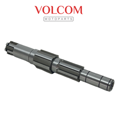 EIXO SECUNDARIO DO PINHAO PARA YBR 125 K 2000 A 2007 - YBR 125 ED 2000 A 2007 - XTZ 125 K 2003 A 2007
