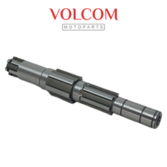 EIXO SECUNDARIO DO PINHAO PARA YBR 125 K 2000 A 2007 - YBR 125 ED 2000 A 2007 - XTZ 125 K 2003 A 2007
