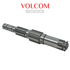 EIXO SECUNDARIO DO PINHAO PARA YBR 125 K 2000 A 2007 - YBR 125 ED 2000 A 2007 - XTZ 125 K 2003 A 2007