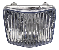 BLOCO OPTICO ENCAIXE H4 LENTE CRISTAL SEM LAMPADA PARA NXR 150 BROS KS/ES 2009 A 2012 - POP 100 2013 A 2015 -  NXR 125 BROS KS/ES 2013 A 2015