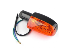 PISCA COMPLETO SEM LAMPADA PARA TITAN 2000 KS/ES UNIVERSAL AMARELO