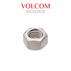 PORCA SEXTAVADA COMUM ZINCADA M6 X1.0 MA  CHAVE 10MM (UNIVERSAL)