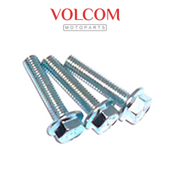 PARAFUSO FLANGE 6X28 DE FIXACAO DA TAMPA DE VALVULAS (CHAVE 10MM) PARA TITAN 125 KS 2000 A 2004 - NXR 125 2003 A 2005 - XLR 125 1997 A 2002