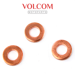 ARRUELA DO CABECOTE 7MM TUBO OLEO PARA C100 DREAM 1992 A 1998 - XRE300A 2010 A 2023 - POP100 2007 A 2015