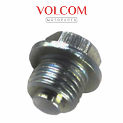 PARAFUSO DE VEDACAO 14MM INFERIOR DA HASTE DE ACIONAMENTO DO TENSOR PARA C100 DREAM 1992 A 1998 - POP 110I 2016 A 2023 - BIZ100 KS 1998 A 2005 - CRF50F 2011 2012