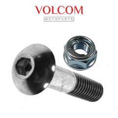 PARAFUSO DA COROA COM PORCA PARA FALCON400I 2013 A 2015 - XRE300 2010 A 2020 - XL700V TRANSALP 2011 A 2014
