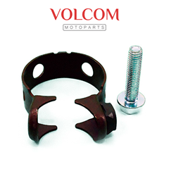 ABRACADEIRA COMPLETA DO ESCAPAMENTO PARA NX200 1993 A 2001 - XR200 1994 A 2002 - XLR125 1997 A 2002