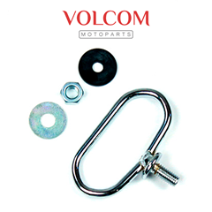 GUIA DO CABO DO VELOCIMETRO METALICO CROMADO PARA CBX 200 1994 A 2002 - START 160 ES 2016 2017 - BIZ 100 ES 2013 A 2015