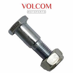PARAFUSO DO DESCANSO LATERAL COM PORCA PARA TITAN 125 KS 2000 A 2004 - TITAN 150 EX 2010 A 2015 - TITAN 160A EX 2025 2026 - FAN 125 KS 2009 A 2015