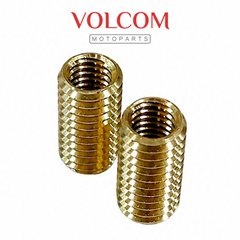 ROSCA POSTICA /BUCHA/SUPLEMENTO/TUCHO 6X8 (INTERNO 6MM ROSCA 1,0/EXTERNO 8MM ROSCA 1,25/COMPRIMENTO 15MM