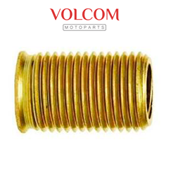 ROSCA POSTICA/BUCHA/SUPLEMENTO/TUCHO 6X10 (INTERNO 6MM ROSCA 1,0/EXTERNO10MM ROSCA 1,5/COMPRIMENTO 15MM)