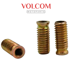 ROSCA POSTICA /BUCHA/SUPLEMENTO/TUCHO ROSCA 8X12 (INTERNO 8MM ROSCA 1,25 /EXTERNO 14MM ROSCA 1,5/COMPRIMENTO 26MM)