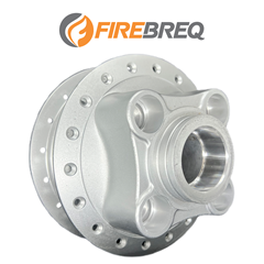 CUBO DA RODA TRASEIRA SEM ROLAMENTOS PARA TITAN 125 1995 A 1999 - TODAY 125 1989 A 1994 - CG 125 1976 A 1988