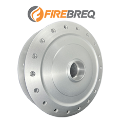 CUBO DA RODA DIANTEIRA SEM ROLAMENTOS FREIO A TAMBOR PARA BIZ 125 KS 2006 A 2015 - BIZ 125 ES 2006 A 2015