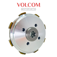 KIT DE EMBREAGEM COMPLETO PARA  BIZ 100 1998 A 2015 - DREAM 1993 A 1997 - WEB 100 2002 A 2014