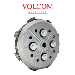 KIT DE EMBREAGEM COMPLETO PARA FAN125 2005 A 2008 - NXR125 BROS 2003 A 2005 - TITAN125 KS/ES/KSE 2000 A 2004
