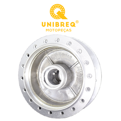CUBO DA RODA TRASEIRA SEM ROLAMENTOS PARA BIZ 100 1998 A 2015 - BIZ 110I 2016 A 2021 - BIZ 125 2006 A 2015