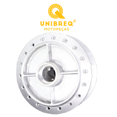 CUBO DA RODA TRASEIRA SEM ROLAMENTOS PARA BIZ 100 1998 A 2015 - BIZ 110I 2016 A 2021 - BIZ 125 2006 A 2015