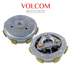 KIT DE EMBREAGEM COMPLETO PARA TITAN 160 EX 2016 A 2024 - NXR 160 BROS EDD 2015 A 2025 - XRE 190A 2016 A 2025